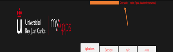 Cerrar sesión MyApps