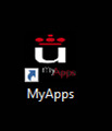 MyApps en el escritorio